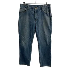 Carhartt デニムパンツ XL～ ダークブルー カーハート ジップアップ ビッグサイズ コインポケット デニム ジーンズ 2606-856のサムネイル
