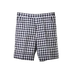 THOM BROWNE シルク混 ウール チェック ハーフパンツのサムネイル