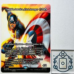 MTG[EN]퍼스트 어벤저, 캡틴 아메리카/Captain America, First Avenger[M](MAR-088)마블 머티리얼 영어판[1장]