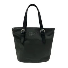 MargaretHowell(マーガレットハウエル) ハンドバッグ美品  - ダークグレー×黒 ミニバッグ/idea レザーのサムネイル