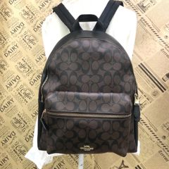 ✨極美品✨コーチ リュック シグネチャー ゴールド金具 大容量 レザー