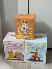ポケットモンスター 自然 야생シリーズ フィギュア (염버니/ピカチュウ/イーブイ)のサムネイル