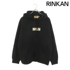 シュプリーム ×バーバリー Burberry  22SS  Burberry Box Logo Hooded Sweatshirt バーバリーボックスロゴパーカー メンズ XLのサムネイル