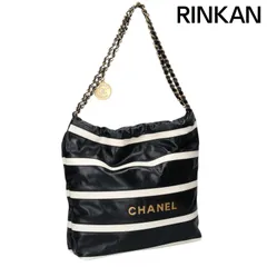 シャネル  CHANEL22 スモール シャイニーカーフスキンハンドバッグ レディースのサムネイル