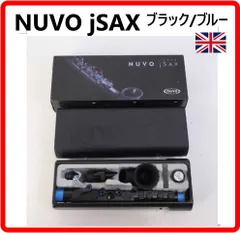 NUVO ヌーボ jSAX C調 サックス ブラック/ブルー プラスチック製 管楽器 箱付き 一般的なアルトサックスなどと同じ運指パターン リード楽器の本格的な演奏スキルや口の形を身につけられる 扱いやすいC調 軽量かつ完全防水 451v11のサムネイル