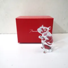 Ft645221 バカラ インテリア クリスタルガラス  ゾディアック 干支 子（ねずみ） Baccarat 中古のサムネイル