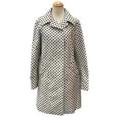 ♪♪MAX MARA マックスマーラー レディース  スプリングコート SIZE 40 ホワイトのサムネイル