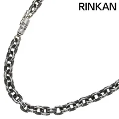 クロムハーツ  PAPER CHAIN 16/ペーパーチェーン16inch シルバーネックレス メンズ 16inchのサムネイル