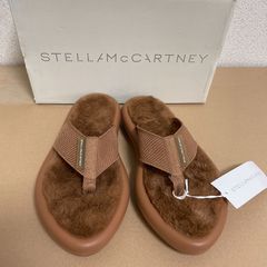 ステラマッカートニー フラットフォームサンダル カーキ - メルカリ