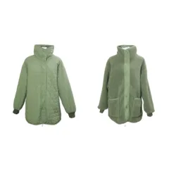 フリークスストア FREAKS STORE 23AW リバーシブル ボア ハーフコート 2WAY キルティング 中綿 オーバーサイズ スタンドカラー フリーサイズ オリーブ 1352248900379 /Xのサムネイル