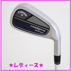 ●レディース！キャロウェイ★PARADYM MAX FAST(パラダイム) アイアン　単品＃7　ELDIO 40 for Callaway　L★日本仕様(90556のサムネイル
