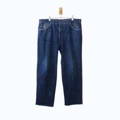 90s get's W40 ウォッシュ 濃紺 デニム バギーパンツ 極太 ワイド