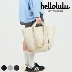 トートバッグ hellolulu カイリー KYLIE （ ハロルル バッグ ハンドバッグ 手提げ 肩掛け レディース メンズ 鞄 かばん ナイロン 軽い 撥水 通学 通勤 ファスナー ポケット おしゃれ )のサムネイル