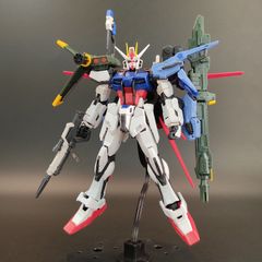 숍 한정 할인 쿠폰 발행중 건프라 [중고품/랭크 C, 상처, 일부 결품] RG 1/144 퍼펙트 스트라이크 건담*프리미엄 반다이 상품 완성품 조립 완료 MG HG 건담 Gunpla 2781
