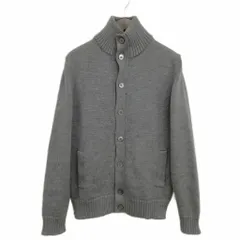ザノーネ ZANONE CHIOTO KYOTO 812218 スタンドカラー ニット セーター カーディガン 50 グレーのサムネイル