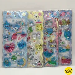 しずくちゃんウォーターインシール 【4点 まとめ売り】のサムネイル
