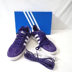 Ft1354201 アディダス スニーカー 靴 HANDBALL SPEZIAL ハンドボール スペツィアル IH9984 パープル/ホワイト 26.5cm メンズ adidas 中古