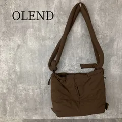 <!-利用不可文字-!>LEND オレンド ショルダーバッグ ブラウン 巾着バッグ ポリアミド クロスボディ 斜め掛け ハンドバッグ 2way ユニセックス カジュアル 通勤 通学 アウトドア おしゃれ トラベルのサムネイル