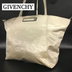Givenchy　ジバンシー　トートバッグ　ショルダーバッグ　ナイロン　アイボリー系　4451のサムネイル