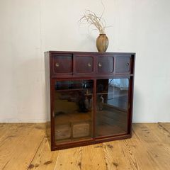 アンティーク チェスト 箪笥 ローボード ローテーブル テレビ台 昭和