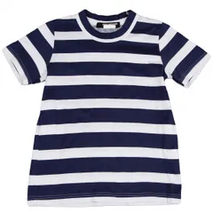 ジュンヤワタナベ コムデギャルソンJUNYA WATANABE COMME des GARCONS コットンボーダーTシャツ 白紺S位のサムネイル