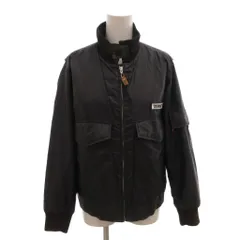 トミーガール tommy girl スタンドカラー中綿ジャケット ブルゾン M 黒 ブラック 無地 長袖 /TL ■ECF006のサムネイル