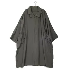 イッセイミヤケ メンISSEY MIYAKE MEN ナイロンイカコート グレーMのサムネイル