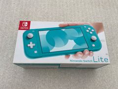 Nintendo Switch Lite ターコイズ ケース付き - メルカリ