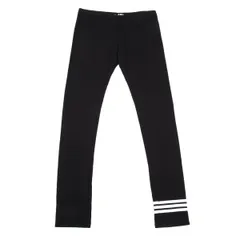 ワイスリーY-3 レーヨンナイロンストレッチレギンスパンツ 黒白Mのサムネイル