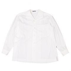 新品‼️ 25SS BODHI シルク100% オープンカラーシャツ 白 - メルカリ