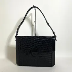 2606-81｜美品｜イヴサンローラン ショルダーバッグ レザー ブラックのサムネイル