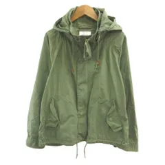 B&Y ユナイテッドアローズ BEAUTY&YOUTH ビューティー&ユース マウンテンパーカー カーキ フード付き 長袖 ドローストリング /NP ■GY70のサムネイル