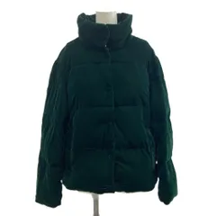 ザラウーマン ZARA WOMAN 中綿ジャケット M ダークグリーン ハイネック 長袖 ボタン留め /SH ■GY70のサムネイル
