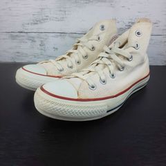 CONVERSE ALL STAR HI コンバース オールスター ハイ カット アイボリー ホワイト 白 24.5 cm レディース スニーカー M9162 L05190