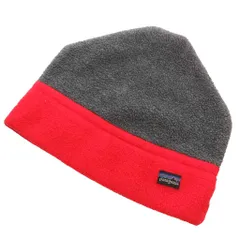 パタゴニア Patagonia シンチラ アルパインハット キャップ ニット帽 帽子 ビーニー L 赤 レッド グレー ツートンカラー ロゴ /SD ■GY62のサムネイル