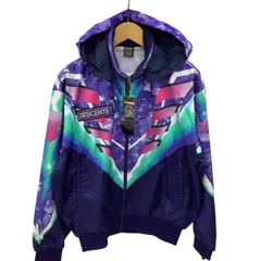 DESCENTE デサント 90-00s 未使用 タグ付き メンズ ウィンドブレーカー アウター SIZE M ネイビーのサムネイル