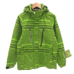 フィラ FILA スキー・スノーボードウェア M 緑 グリーン ギンガムチェック柄 フード付き FL-6S35303T /NX ■ECE006のサムネイル