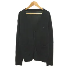 ラウンジリザード LOUNGE LIZARD カーディガン トップス 1 黒 ブラック Vネック 長袖 ポケット付き /KK ■GY70のサムネイル
