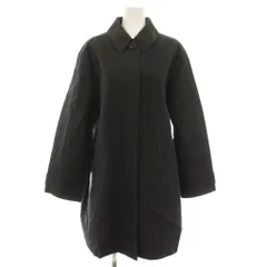 ルイヴィトン LOUIS VUITTON ステファン スプラウス ステンカラーコート アウター 裏地モノグラム ロゴプリント マッキントッシュ 36 黒 ブラック /YT ■GY62のサムネイル