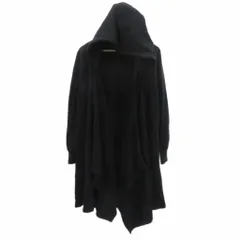 ズッカ zucca パーカー ジャケット 上着 ロング丈 前開き M 黒 ブラック /SM43 ■ECD005のサムネイル