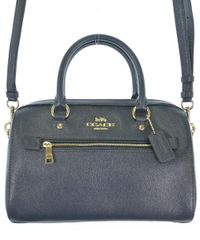 COACH レザー ボストンバッグ ブラック 2WAY C-81 - メルカリ