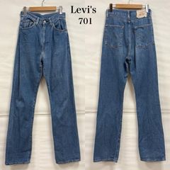 Levi's 701 クラシック ストレートデニム 赤耳 W23 - メルカリ