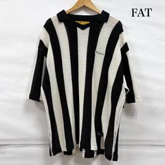 エフエイティー UKNITFORM メッシュ編み 半袖 ポロニット ストライプ ロゴ 刺繍 サッカーシャツ ユニットフォーム メンズ L ISItems【USED】【古着】【中古】50162025のサムネイル