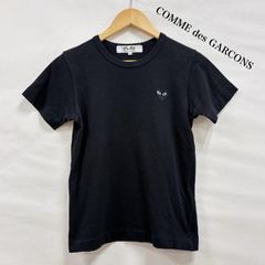 PLAY COMME des GARCONS Tシャツ ミニ黒ハートワッペン S - メルカリ