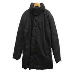 グッチ GUCCI ダウンコート 50 黒 ブラック 無地 ハイネック 長袖 ミドル丈 314-0707-6234 /PP ■GY62のサムネイル