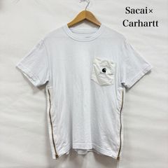 3976【人気デザイン・美品】サカイ 変則サイドジップスリット付 Tシャツ 3802【人気デザイン・美品】サカイ サイドスリット 胸ポケット付 T