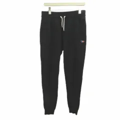 メゾンキツネ MAISON KITSUNE スウェットジョガーパンツ XS 黒 ブラック ドローストリング 無地 /NP ■GY62のサムネイル