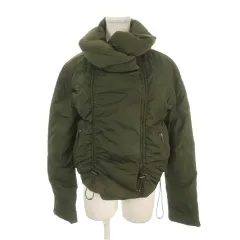 セオリーリュクス theory luxe ダウンジャケット ギャザー 40 緑 グリーン 長袖 /AH38 ■GY50のサムネイル