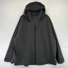 古着 ポロ・ラルフローレン POLO RALPH LAUREN ジャケット ソフトシェル フルジップ 大きいサイズ ワンポイント 3XB  グレー系 メンズのサムネイル