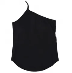 新品 CLANE クラネ 25SS 日本製 ONE SHOULDER RIB TANK TOPS ワンショルダーリブタンクトップ 18105-1232 1 BLACK 定価13,200円 キャミソール トップス g27232のサムネイル